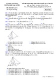 Đề thi thử lần 1 THPT Quốc gia năm 2020 môn Toán 11 - Trường THPT Ngô Quyền