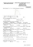 Đề thi thử THPT Quốc gia năm 2019-2020 môn Toán 11 có đáp án - Trường THPT Ngô Quyền (Lần 1)