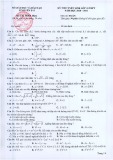 Đề thi tuyển sinh vào lớp 10 THPT môn Toán năm học 2020-2021 – Sở Giáo dục và Đào tạp Yên Bái (Đề thi minh họa)