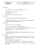 Đề thi tuyển sinh vào lớp 10 THPT môn Toán năm học 2019-2020 - Sở Giáo dục và Đào tạo Thái Bình (Đề chính thức)