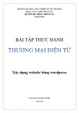 Bài tập thực hành Thương mạng điện tử: Xây dựng website bằng wordpress