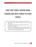 Bài tập thực hành môn Thống kê máy tính và ứng dụng