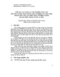 Chế tạo các dụng cụ thí nghiệm thực vật để tăng cường hoạt động thực nghiệm của học sinh trong học tập các kiến thức về hiện tượng quan điện trong ở lớp 12 TPHT