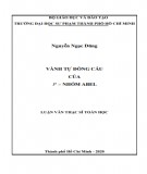 Luận văn Thạc sĩ Toán học: Vành tự đồng cấu của P – Nhóm Abel