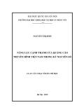 Luận văn Thạc sĩ Báo chí học: Năng lực cạnh tranh của quảng cáo truyền hình Việt Nam trong kỷ nguyên số