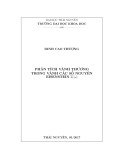 Luận văn Thạc sĩ Toán học: Phân tích vành thương trong vành các số nguyên Eisenstein Z