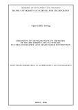 Doctoral dissertation in Mathematics and informatics: Research on development of methods of graph theory and automata in steganography and searchable encryption