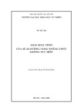 Luận văn Thạc sĩ Toán học: Hàm Zeta tôpô của kì dị đường cong phẳng phức không suy biến