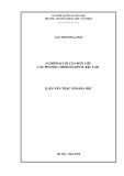 Luận văn Thạc sĩ Khoa học: Nghiệm kỳ dị của một lớp các phương trình Elliptic bậc hai