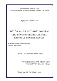 Luận văn Thạc sĩ Toán học: Sự tồn tại và duy nhất nghiệm cho phương trình Maxwell trong lý thuyết tán xạ