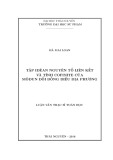 Luận văn Thạc sĩ Toán học: Tập iđêan nguyên tố liên kết và tính cofinite của môđun đối đồng điều địa phương