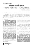 Ngành kinh doanh bất động sản trong nền kinh tế Việt Nam