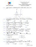 Đề thi thử tốt nghiệp THPT năm 2021 môn Toán có đáp án - Trường THPT chuyên Hạ Long (Lần 1)