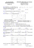 Đề thi thử THPT Quốc gia năm 2021 môn Toán 12 - Trường THPT Kim Sơn A