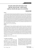 Văn hóa sinh kế huyện đảo Lý Sơn những năm gần đây - hiện trạng những vấn đề liên quan và xu hướng