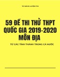 59 đề thi thử THPT Quốc gia 2020 môn Địa lí