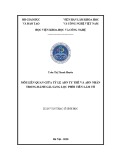 Luận văn Thạc sĩ Sinh học: Mối liên quan giữa tỷ lệ ADN ty thể và ADN nhân trong đánh giá sàng lọc phôi tiền làm tổ