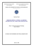 Summary of Engineering doctoral dissertation: Proposed optimal control algorithms for photovoltaic arrays reconfiguration