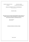 Summary of Biology doctoral thesis: Research on squalene from heterotrophic marine microalga schizochytrium mangrovei pq6 oriented as feedstock for health food, cosmetic and pharmaceutical