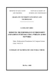 Summary of Mathematics doctoral thesis: Improving the performance of throughput and fairness in IEEE 802.11 EDCA wireless Adhoc networks