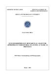 Summary of Geomorphology and Paleogeography doctoral thesis: Eco-geomorphology research for appropriate terrestrial planning at Nghe An province