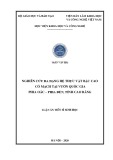 Luận án Tiến sĩ Sinh học: Nghiên cứu đa dạng Hệ Thực vật bậc cao có mạch tại vườn quốc gia Phia Oắc – Phia Đén, tỉnh Cao Bằng