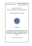 Luận văn Thạc sĩ Hóa học: Xác định đồng thời một số kháng sinh nhóm carbapenem bằng phương pháp điện di mao quản sử dụng detector đo độ dẫn không tiếp xúc (CE-C4D)