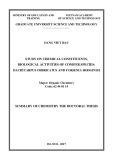 Summary of Chemistry doctoral thesis: Study on chemical constituents, biological activities of conifer species Dacrycarpus imbricatus and Fokienia hodginsii