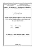 Summary of Biology doctoral thesis: Study on polymorphisms mutations of CYP2C29, CYP2C19, CYP3A5 và CYP2D6 cytochrome P450 in Kinh vietnamese