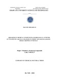 Summary of Chemistry doctoral thesis: Chemical research and biological activity of two species of tai chua (Garcinia cowa Roxb. Ex Choisy) and dang hoang (Garcinia hanburyi Hook. F) growing in Vietnam