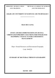 Summary of doctoral thesis in Geography: Study and recommendations on spatial orientation priority solutions for integrated Hai Phong coastal natural resources management