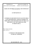 A summary of the dissertation on Organic chemistry: Synthesis of some deep eutectic solvents based on 2-alkylbenzimidazole, choline chloride and their application to extract Omega. 3,6,9 in Vietnamese basa fish in Mekong Delta