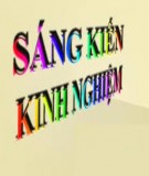 Sáng kiến kinh nghiệm Tiểu học: Một số giải pháp giúp học sinh người Mông học tốt môn Toán lớp 4