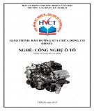 Giáo trình Bảo dưỡng sửa chữa động cơ diesel - Nghề: Công nghệ ô tô (Dùng cho trình độ Cao đẳng): Phần 2