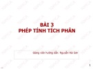 Bài giảng Toán cao cấp: Bài 3 - Nguyễn Hải Sơn