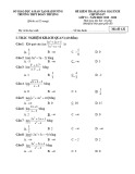 Đề kiểm tra 1 tiết chương 4 môn Đại số & Giải tích 11 năm 2019-2020 có đáp án - Trường THPT Đoàn Thượng