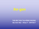 Bài giảng Xơ gan - THS.BS. Thái Thị Hồng Nhung