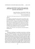 Nghiên cứu thành phần vật chất của đất loại sét yếu hệ tầng phú vang (ambQ2 2-3pv) phân bố ở vùng đồng bằng Quảng Trị - Thừa Thiên Huế