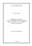 Luận văn Thạc sĩ Khoa học: Sử dụng phổ hồng ngoại khảo sát ảnh hưởng của môi trường đến tính chất của hệ vật liệu compozit nền epoxy/nano-BaTiO3