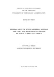 Doctoral thesis Engineering mechanics: Development of novel meshless method for limit and shakedown analysis of structures & materials