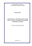 Luận văn Thạc sĩ Khoa học: Ảnh hưởng của một số tham số laser lên cường độ các mode của Radom laser phát ba mode