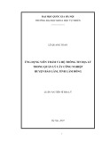 Luận án Tiến sĩ Địa lý: Ứng dụng viễn thám và hệ thống thông tin địa lý trong quản lý cây công nghiệp huyện Bảo Lâm, tỉnh Lâm Đồng