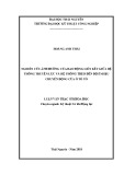 Luận văn Thạc sĩ Khoa học: Nghiên cứu ảnh hưởng của dao động liên kết giữa hệ thống truyền lực và hệ thống treo đến độ êm dịu chuyển động của ô tô tô