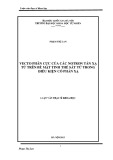 Luận văn Thạc sĩ Khoa học: Vecto phân cực của các notron tán xạ từ trên bề mặt tinh thể sắt từ trong điều kiện có phản xạ