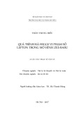 Luận văn Thạc sĩ Vật lý: Quá trình rã Higss vi phạm số Lepton trong mô hình Zee-Babu