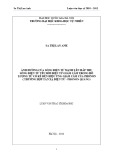 Luận văn Thạc sĩ Khoa học: Ảnh hưởng của sóng điện từ mạnh lên hấp thụ sóng điện từ yếu bởi điện tử giam cầm trong hố lượng tử có kể đến hiệu ứng giam cầm của phonon (trường hợp tán xạ điện tử - phonon quang)