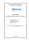 Giáo trình Hệ thống nhiên liệu động cơ Diesel (MĐ: Công nghệ ô tô) - CĐ Cơ Điện Hà Nội