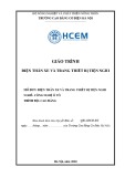 Giáo trình Điện thân xe và trang thiết bị tiện nghi (MĐ: Công nghệ ô tô) - CĐ Cơ Điện Hà Nội