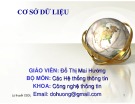 Bài giảng Cơ sở dữ liệu: Chương 7 - Đỗ Thị Mai Hường