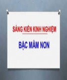 Sáng kiến kinh nghiệm Mầm non: Giải pháp trong công tác chỉ đạo giáo viên nâng cao chất lượng phát triển vận động cho trẻ tại trường Mầm non Họa